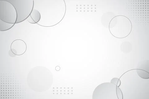 Minimal Abstract Grey Geometric Background Illustrazione stock