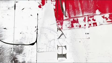Minimal Abstract Grunge Texture Design Video stock 300828796