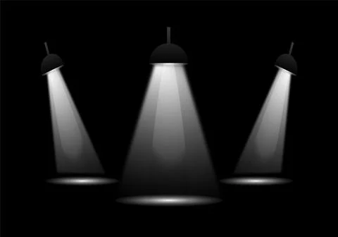 Minimal Abstract Light Beam Effect for Creative Projects Stock Illustration