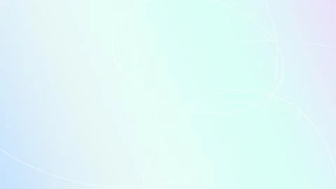 Minimal abstract light blue background with soft concentric circles and flo.. Stock Illustration