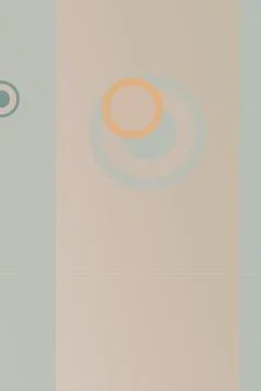 Minimal abstract loop shapes in soft pastels create a calm, modern backdrop.. Stock Illustration