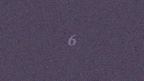 Minimal Abstract Number Nine Design on Solid Gray Background for Graphic El.. Stock Footage 342206181