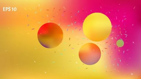 Minimal abstract space background picture graphic. Stock Illustration