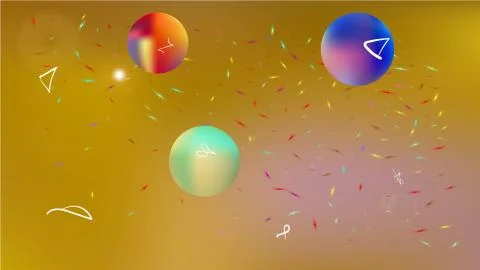 Minimal abstract space background picture mesh. イラスト素材