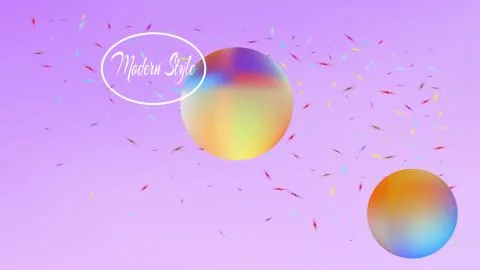 Minimal abstract space background picture bright. Illustrazione stock