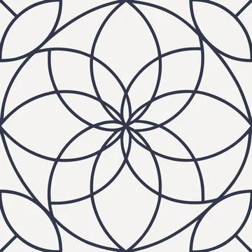 Minimal abstract symbol representing focus and cla Stock Illustration