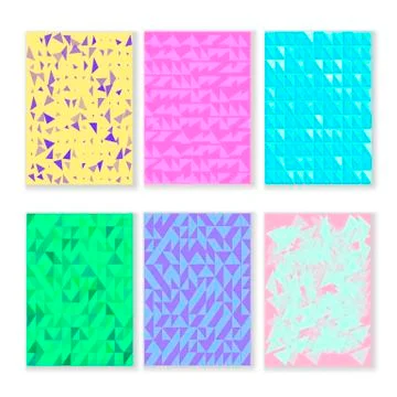 Minimal abstract vector cover design template. Future geometric background Stock Illustration