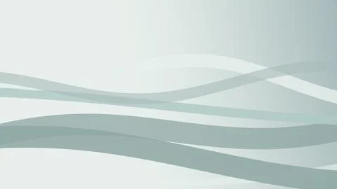 Minimal abstract wave pattern in cool teal and white, creating a calm, mode.. Stockillustratie