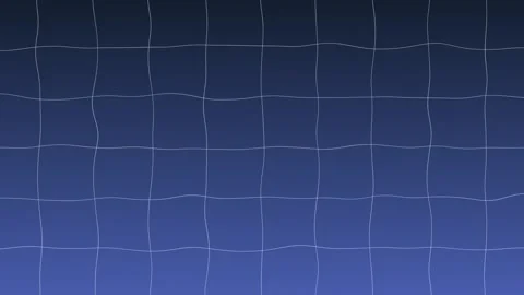Minimal Abstract Wavy Grid Mesh Animation Stock Footage 317140701