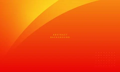 Minimal and modern orange gradient backgrounds. Stock Illustration