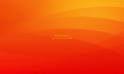 Minimal and modern orange gradient backgrounds. Stock Illustration