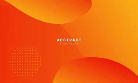Minimal and modern orange gradient backgrounds. 스톡 일러스트