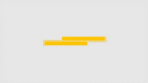 Minimal animated multi purpose modern lower third with alpha channel. Stock Footage 329397707