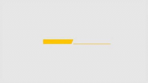 Minimal animated multi purpose modern lower third with alpha channel. Stock Footage 329397718