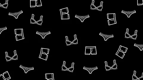 Minimal animated undercloths background. 스톡 동영상 128848525