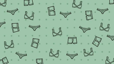 Minimal animated undercloths background. 스톡 동영상 128848653