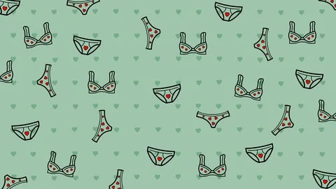 Minimal animated undercloths background. 스톡 동영상 128848798
