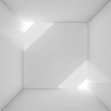 Minimal architectural background, 3d rendering Illustrazione stock