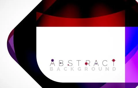 Minimal background. Abstract square shape with round corners created with wavy イラスト素材