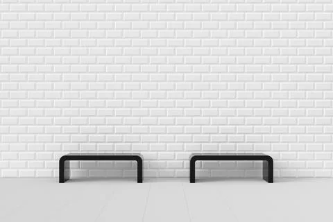 Minimal background of architecture. 3D rendering. Stock Illustration