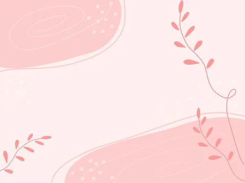 Minimal background in boho style with copy space for design. Hand drawn - M.. Stock Photos
