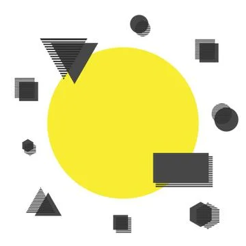 Minimal background Illustrazione stock