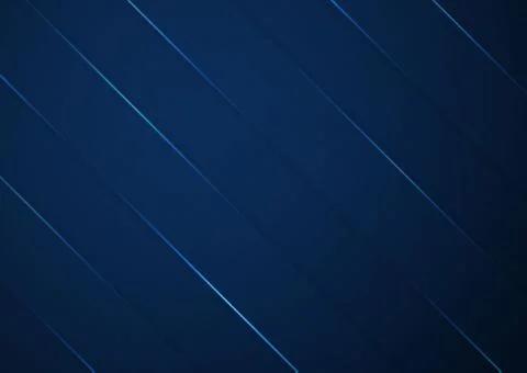 Minimal background overlap layer blue color dark tone design light beam with Stock Illustration