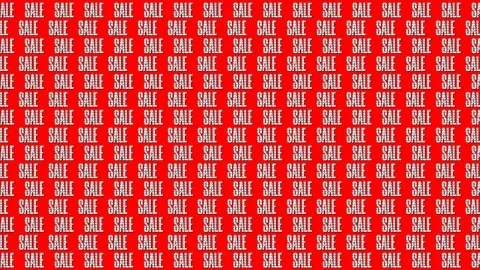 Minimal Background Pattern With Text Sale Stock Footage 118040381