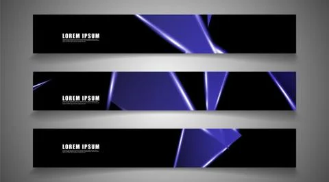 Minimal banner design. Triangular shape vector design background. print templ Illustrazione stock