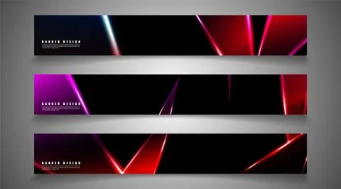 Minimal banner design. Triangular shape vector design background. print templ Stock Illustration