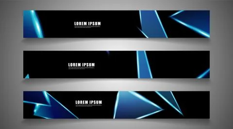 Minimal banner design. Triangular shape vector design background. print templ Stock Illustration