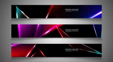 Minimal banner design. Triangular shape vector design background. print templ Stock Illustration