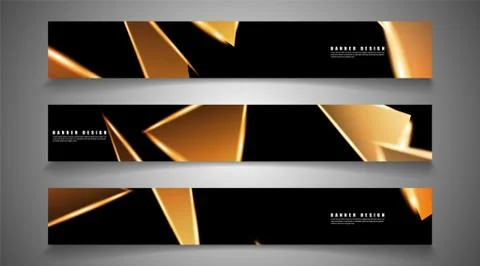 Minimal banner design. Triangular shape vector design background. print templ Illustrazione stock