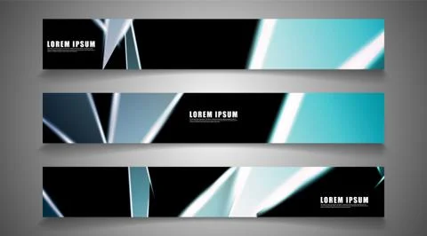 Minimal banner design. Triangular shape vector design background. print templ Stock Illustration