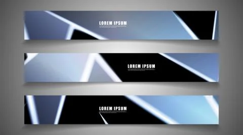 Minimal banner design. Triangular shape vector design background. print templ Stock Illustration