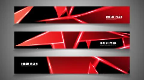 Minimal banner design. Triangular shape vector design background. print templ Stock Illustration