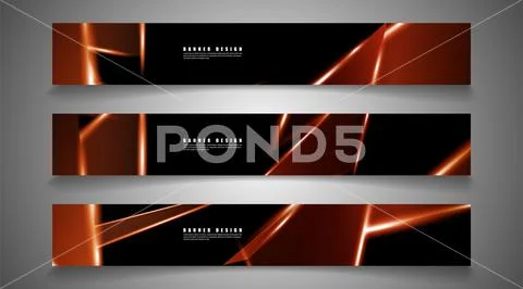 Minimal banner design. Triangular shape vector design background. print templ Illustrazione stock