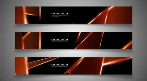 Minimal banner design. Triangular shape vector design background. print templ Stock Illustration