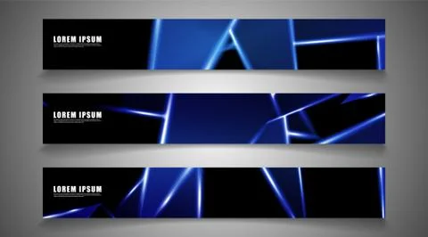 Minimal banner design. Triangular shape vector design background. print templ Ilustração Stock