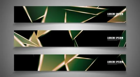 Minimal banner design. Triangular shape vector design background. print templ Stock Illustration