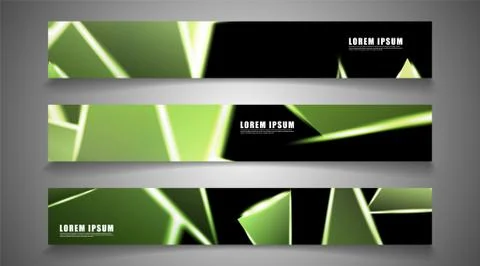 Minimal banner design. Triangular shape vector design background. print templ Stock Illustration