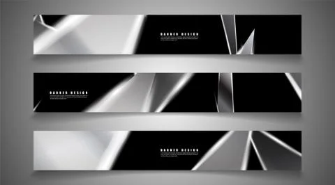 Minimal banner design. Triangular shape vector design background. print templ Stock Illustration