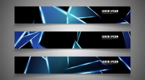 Minimal banner design. Triangular shape vector design background. print templ Stock Illustration