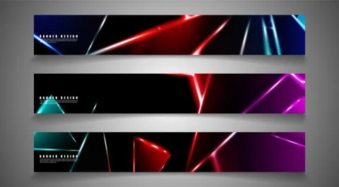 Minimal banner design. Triangular shape vector design background. print templ Stock Illustration