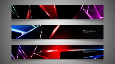 Minimal banner design. Triangular shape vector design background. print templ Stock Illustration