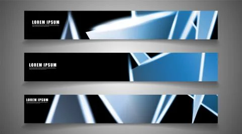 Minimal banner design. Triangular shape vector design background. print templ Stock Illustration