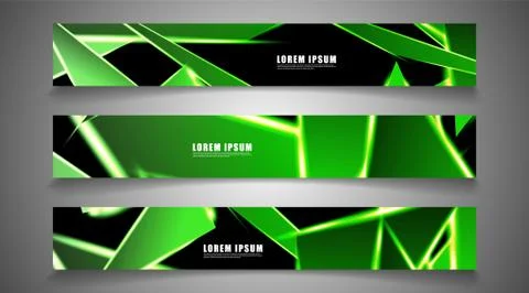 Minimal banner design. Triangular shape vector design background. print templ Stock Illustration