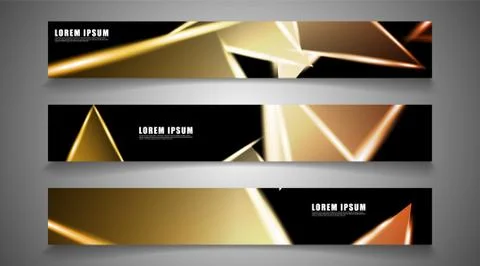 Minimal banner design. Triangular shape vector design background. print templ イラスト素材