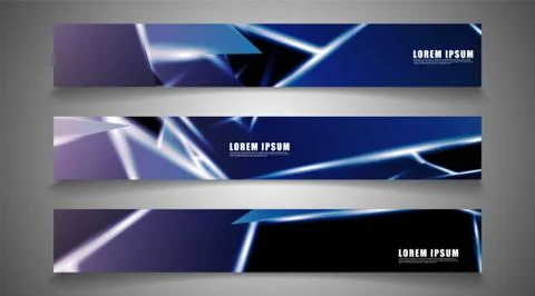 Minimal banner design. Triangular shape vector design background. print templ Stock Illustration