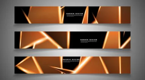 Minimal banner design. Triangular shape vector design background. print templ Stock Illustration